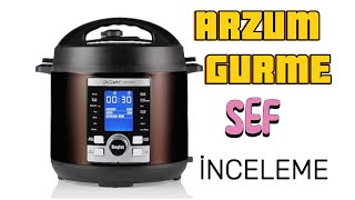 Arzum Gurme Chef Review, Electric Pressure Cooker,