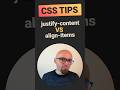 Flexbox — justify-content or align-items?!? #css