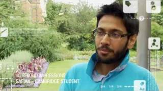 Safian, Cambridge Student - 60 Second Impressions, GEEMA Summer School