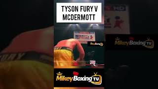 TYSON FURY STOPS MCDERMOTT #knockout #gypsyking #furywhyte