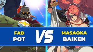 GGST ▶ Potemkin vs Baiken . High Level Gameplay