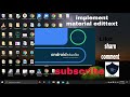 Implement EditText|Floating Label|material edittext|Android studio|Beginner|tech free