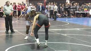 Lance Robinson (St.Michael) vs. Ian Wyble (Catholic High) Warrior Open 2018