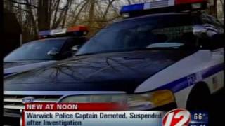 Warwick Police Captain Demoted