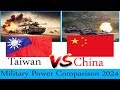 Taiwan vs China Military Power Comparison 2024 China vs Taiwan Military Power Ranking  2024 War