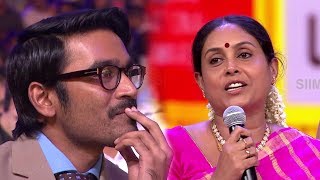 Dhanush Gets Emotional On Saranya's Speech