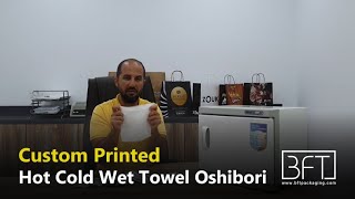 Hot Cold Wet Towel Oshibori - Bft Packaging