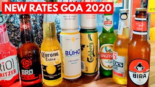 NEW FENI \u0026 BEER RATES IN GOA  | GOA VLOG | New Liquor Rates Goa - 2020 | GOA AFTER LOCKDOWN