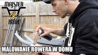 Jak pomalować samodzielnie swój rower w domu? - Majster BMX #3