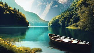 🛶🛶🛶Relax Sleep Sound 🎶🎶🎶The sound of Sunshine Lake🛶🛶🛶