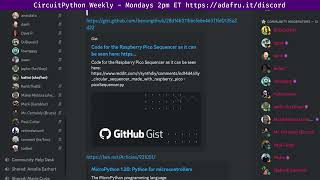 CircuitPython Weekly Meeting for May 22, 2023 @circuitpython