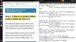 NAISS HPC Python: Use the tarball with exercises, for Alvis