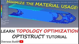 Topology Optimization Tutorial | Optistruct | Decide the optimum shape!