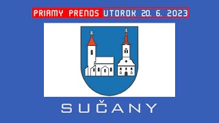 Obecné zastupiteľstvo Obec Sučany 20.6. 2023