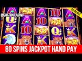 80 SPINS HUGE BUFFALO LINK HAND PAY @ Graton Casino | NorCal Slot Guy