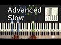 O Christmas Tree - SLOW Piano Tutorial Easy Christmas - How To Play (synthesia) - Christmas