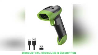 NETUM L8S Wireless 2D Barcode Scanner with Stand Automatic Sensing Scanning QR Bar code Reader PDF41