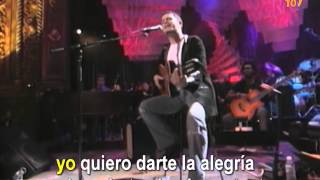 Alejandro Sanz - Y Solo Se Me Ocurre Amarte [Unplugged] (Official CantoYo Video)