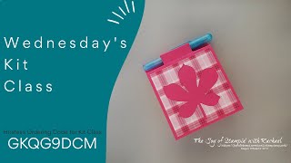 Wednesday's Kit Class- Post-it Note Holders with Pen