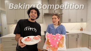 Valentines Baking Competition With Boyfriend!!