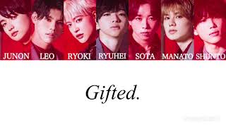 Gifted. / BE:FIRST    [歌詞 / パート割り]