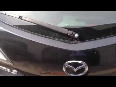 2010 Mazda3 Hatchback Rear Windshield Wiper Replacement 2010 Mazda3 Hatchback Rear Windshield Wiper Replacement
