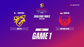 ONIC Philippines vs Bigetron Esports GAME 1 Snapdragon Pro Series Season 6 | ONICPH vs BTR ESPORTSTV