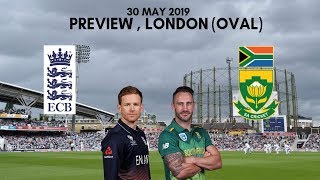 ICC World Cup 2019 England vs South Africa Preview - 30 May 2019 | Oval , London