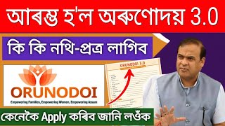 Orunodoi 3.0 Apply Start 2024 _ how to online apply orunodoi 3.0 _ arunodoi 3.0 apply _ orunodoi2024