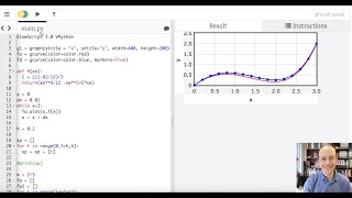 Solving a differential equation in python with the finite difference method