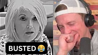 The Moment She Realized She Got Caught Lying…