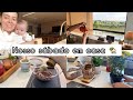 Almoço delicioso de sábado | Organizando e limpando a cozinha | Compramos uma lixeira de dois metros