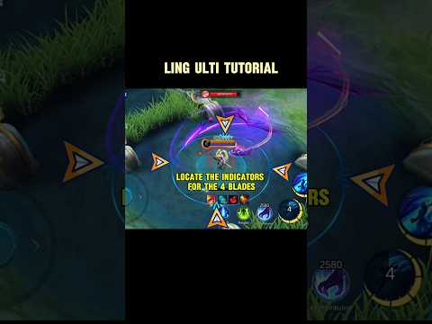 The ultimate Ling tutorial! #mlbb #mlbbshorts #shorts #ling #tutorial