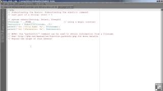 07 Understanding The substr Command