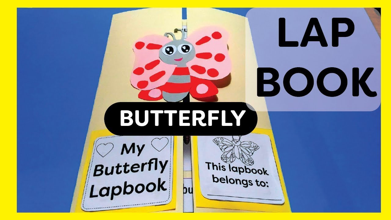 Butterfly Lapbook For Kids - YouTube