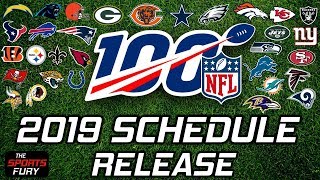 2019 NFL Schedule Release Reactions