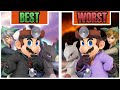 The BEST & WORST Costumes For Every Character In Super Smash Bros Ultimate