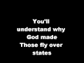 fly over states lyrics