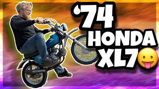 XL 70 Clean Barn Find! | 1974 Honda XL70