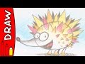 How To Draw A Hedgehog | Art Ideas For Kids | Øistein Kristiansen