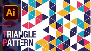 How to Create Triangle Pattern in Illustrator