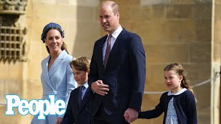 Prince George & Princess Charlotte Make Their Royal Easter Debut with Kate & Prince William | PEOPLE
