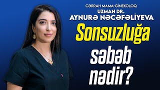 Sonsuzluğa səbəb nədir? - uzman cərrah mama ginekoloq Aynurə Nəcəfəliyeva