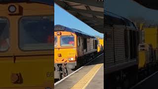 Class 66's in Weymouth with a De-icer 09/01/25 #trainspotting #uktrains