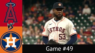 Astros VS Angels Condensed Game 5/21/24