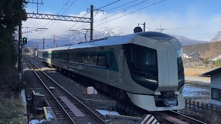 【4K】東武日光線 500系3両編成 特急リバティけごん30号浅草行き 上今市駅通過