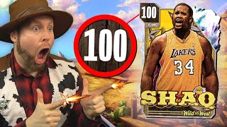 I opened PACK for 100 OVERALL SHAQ on NBA 2K24