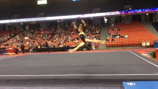 Breanna Franklin 9.8 - Floor MIC Championships 2017