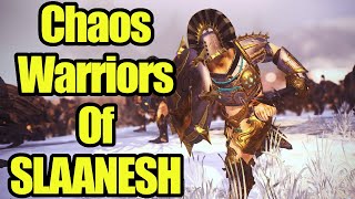 These Look Incredible - Total War Warhammer 3 - Mod Review - Chaos Warriors of Slaanesh
