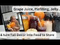 All Things Grapes & Pumpkin! #fall #canning #grapes #pumpkin